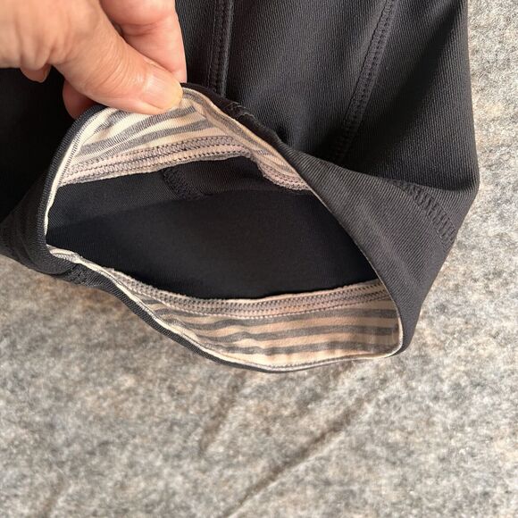 MPG Womens Shorts Large Black Biker Workout Yoga Athleisure Back Zippered Pocket - Picture 13 of 13